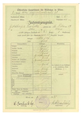 Report card