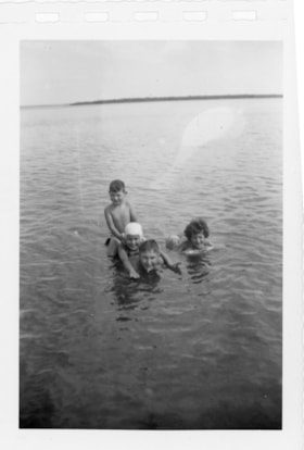 Gordon Allice, Beverly Allice, and an unidentified girl