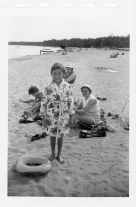 Beverly Allice on the beach