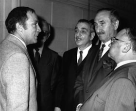 TRUDEAU, Pierre Elliot, at Canadian Jewish Congress Plenary Assemblies and other meetings with Jewish community members