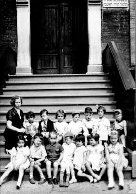 Afternoon kindergarten class of the Ottawa Talmud Torah.