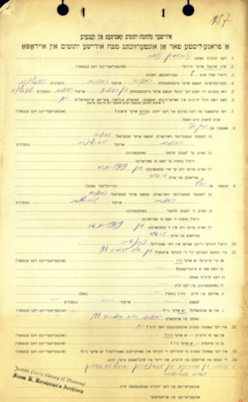 HERSHMAN, Pesach - Ukrainian Jewish orphan case file