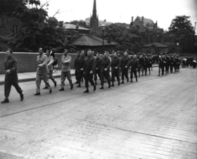 War Efforts, Hamilton, Ontario - Council of Jewish organizations synagogue parade in Hamilton