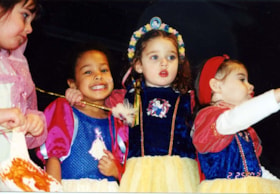 26 photographs of a Soloway Jewish Community Centre Purim Carnival involving the Ganon Preschool