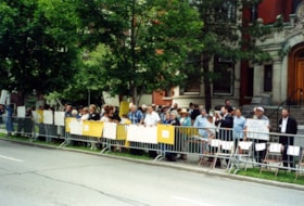 Solidarity rally to protest the unfair imprisonment and convictions of ten Iranian Jews held for over a year
