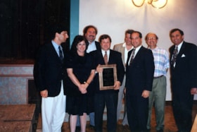 Executive members of the Jewish Community Centre at their annual meeting.