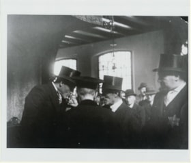 Herman de Leeuw at his wedding to Annie Pais