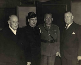 Outremont CPC, 3rd anniversary/ S.J. LITTNER (?), Maj.-Gen. LAFLECHE