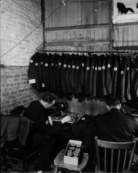 Nazi activities in Quebec/ uniform-making, printing, carpentry, includes Joseph M. Scott