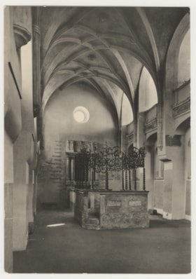Interieur of Pinkas Synagogue