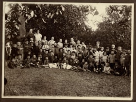 Children and supervisors at OSE Summer Camp