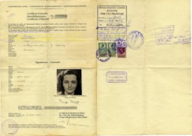 Identification certificate