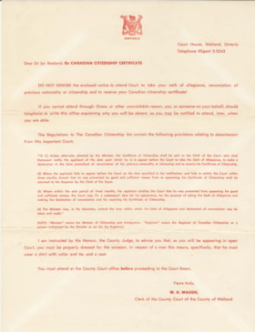 Letter