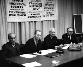 JHS various meetings, speakers, Saul HAYES, GOLDBLOOM, Samuel LEWIN
