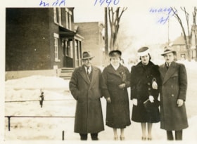 Ben Barrett, Sarah Barrett, Mary Allice and Al Allice