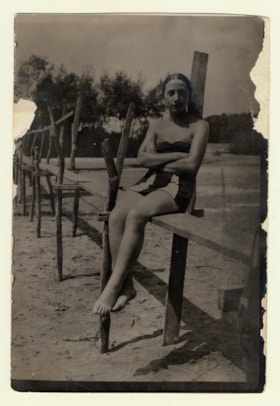 Fela Eckstein at the Beach