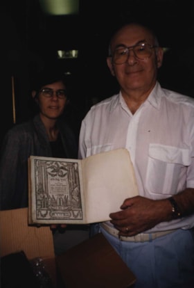 Archives/ 7 books donated to Furth Museum, Germany, by CJC, assisted by W. Glaser