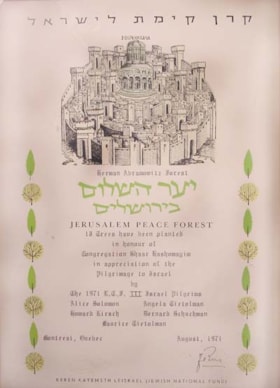 Jerusalem Peace Forest