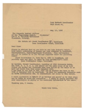 Claim Letter