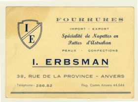 Erbsman furs