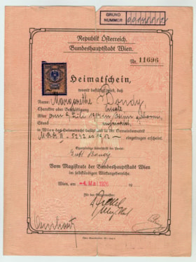 Citizenship certificate