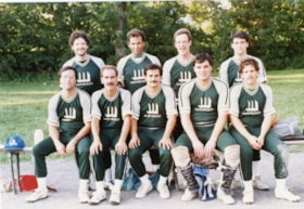Team photo of the Mastercraft baseball team