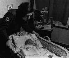 Nazi propaganda of children / infant, 9-year-old party member