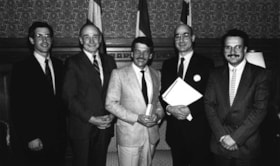CJC Quebec Region/ meeting with Mayor Jean DORE, including M. BESSNER, M. FAINSTAT