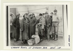 German POWs in Canadian Internment Camp Farnham, Quebec.