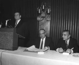 Plenary Assembly, 16th/ Guests: Y. HERZOG, J. BURG (Israel), G. REIGNER (WJC)