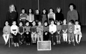 Hillel Academy kindergarten class.