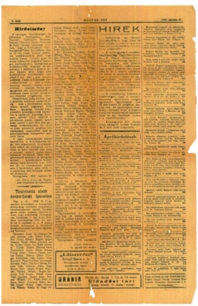 Newspaper clipping