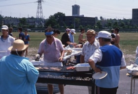 Photos of a 'Mastercraft' team game (21 photos)