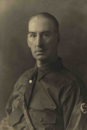 WHITTAKER, William/ Canadian National Party leader, Winnipeg (in uniform)