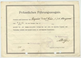 Police certificate