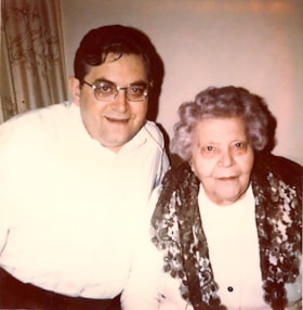 Joe Osterer and his mother Fannie Glustein