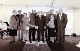 The ground breaking ceremony for the Soloway Jewish Community Centre.