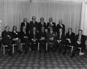 National Officers/Group portrait at 16th Plenary Assembly, Montreal. Identified.