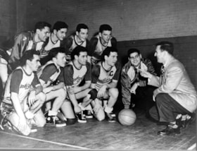 B'nai B'rith Basketball Team in Ottawa.