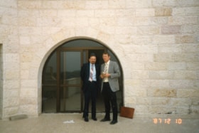 Rabbi Reuven Bulka and Man (1 photo)