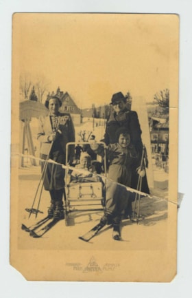 Voticky family on skiing holiday