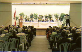 Head table at the Jewish Community Council of Ottawa Annual General Meeting.