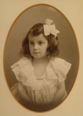 Ruby Friedman as a child