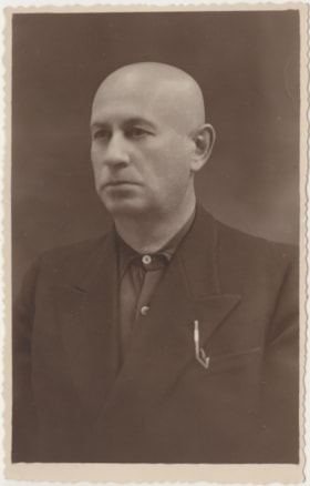 Postwar portrait of a man