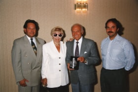 Goldfarb family at the 1995 Ottawa Jewish Community Foundation AGM