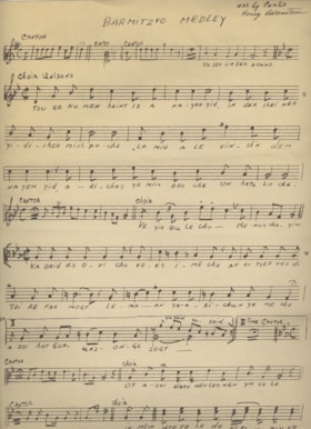 Barmitzvo Medley