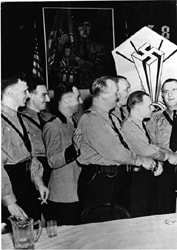 Nazi Party members/ U.S. or Canada. Originals in oversize box.