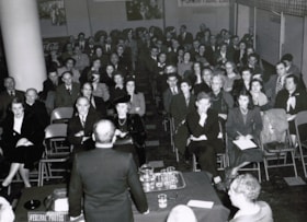 Cercle juif meeting, Jewish Public Library/ at Jewish Community Services Building. including D.ROME