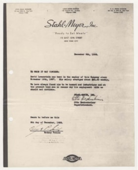 Letter of Reference