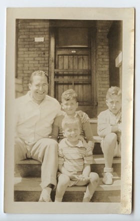 Three boys and Jess Abelson.